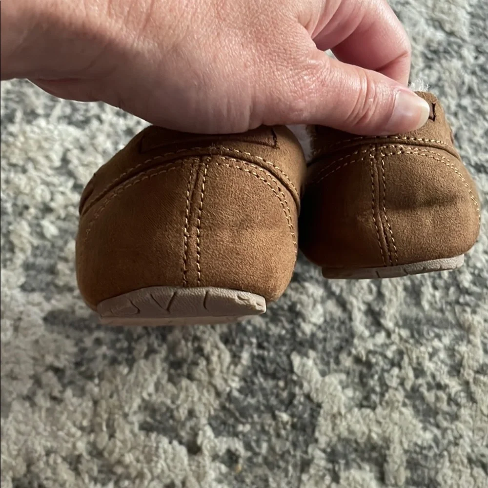 Cozy Brown Moccasin Slippers